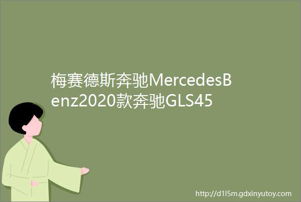 梅赛德斯奔驰MercedesBenz2020款奔驰GLS450